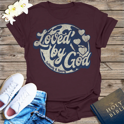 Loved by God T-Shirt - Dark Chocolate
