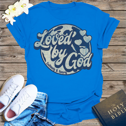 Loved by God T-Shirt - Royal