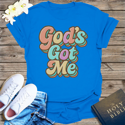 God's Got Me T-Shirt - Royal