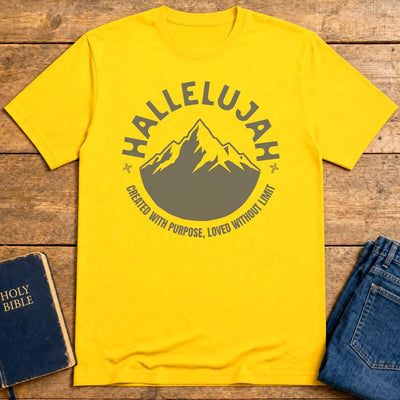 Hallelujah Mountain T-Shirt - Daisy