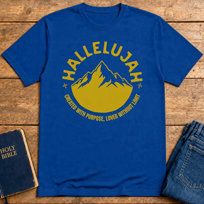 Hallelujah Mountain T-Shirt - Royal