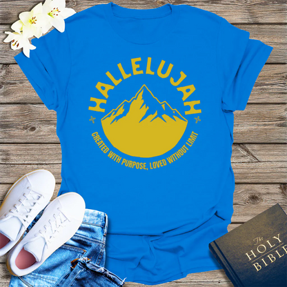 Hallelujah Mountain T-Shirt - Royal