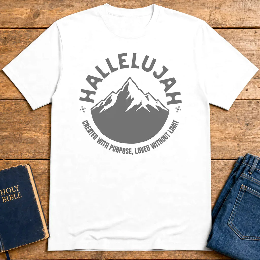 Hallelujah Mountain T-Shirt - White