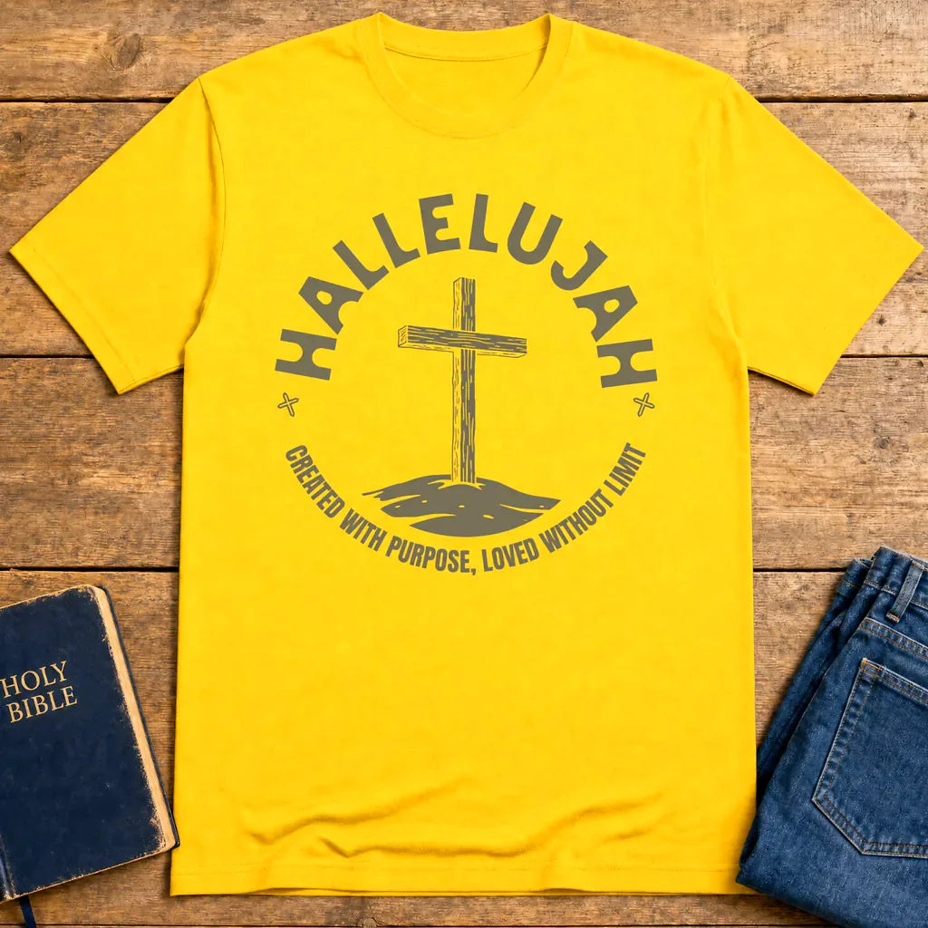 Hallelujah Purpose T-Shirt - Daisy