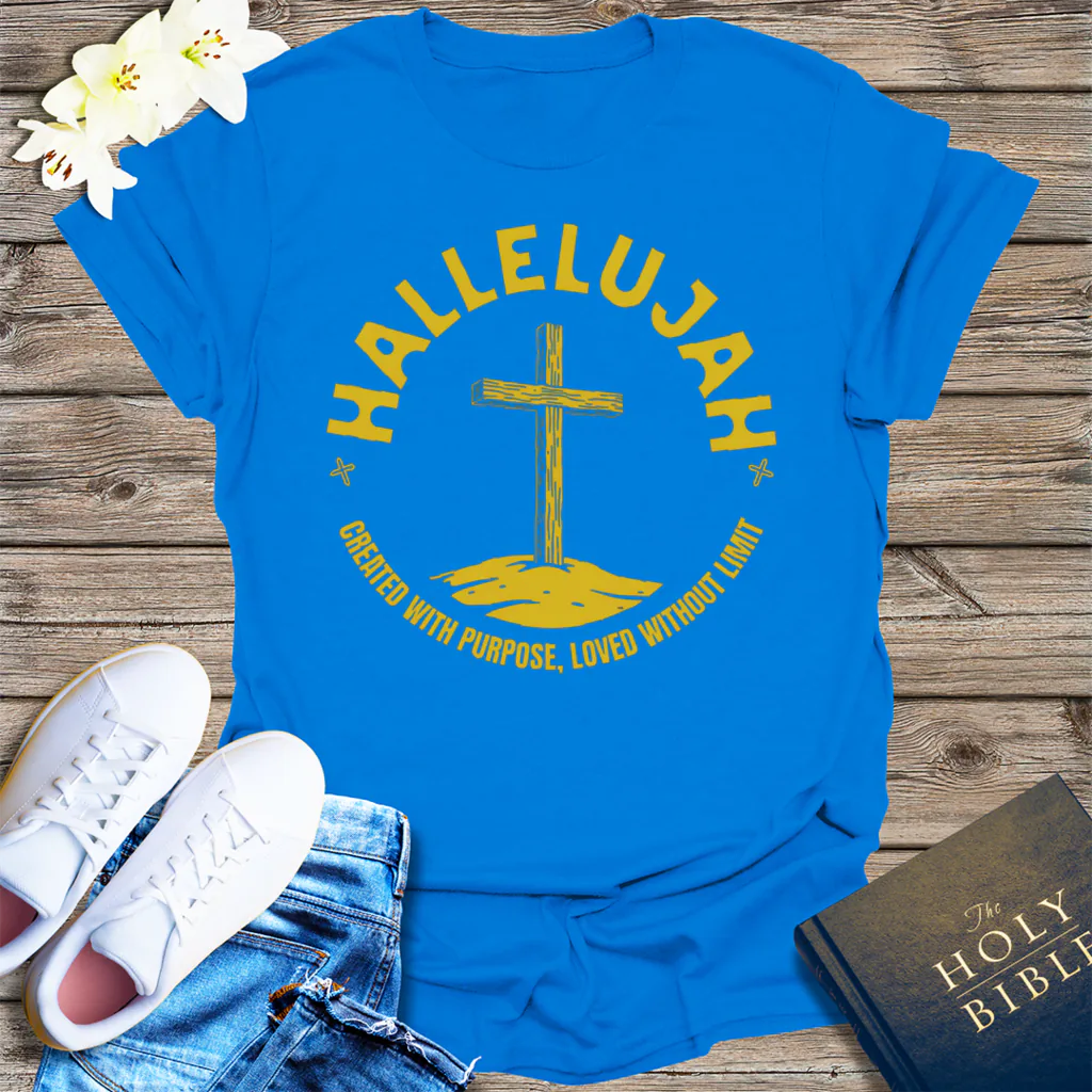 Hallelujah Purpose T-Shirt - Royal