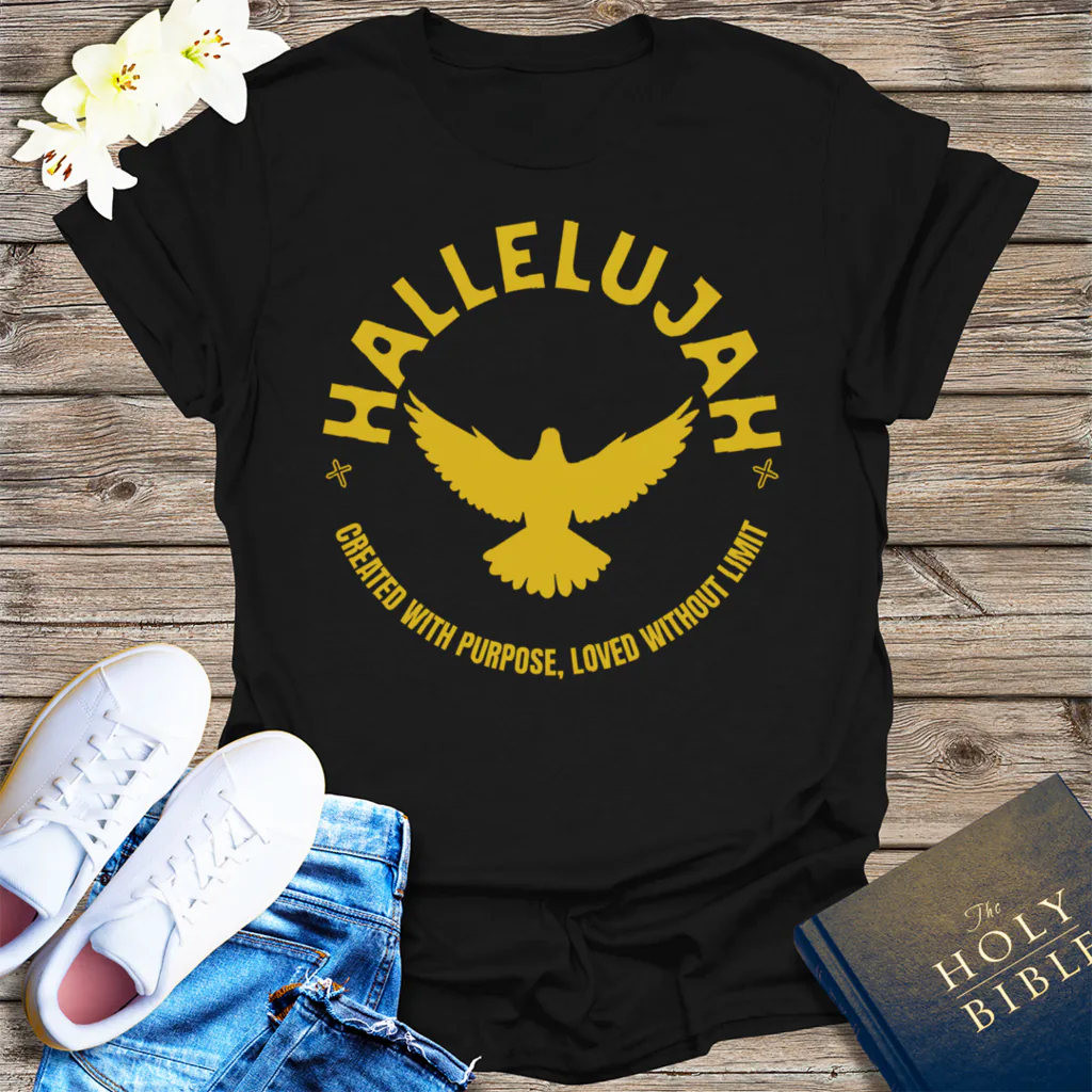 Hallelujah Purpose T-Shirt - Black