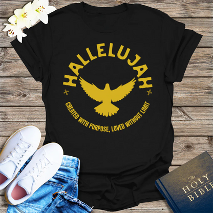 Hallelujah Purpose T-Shirt - Black