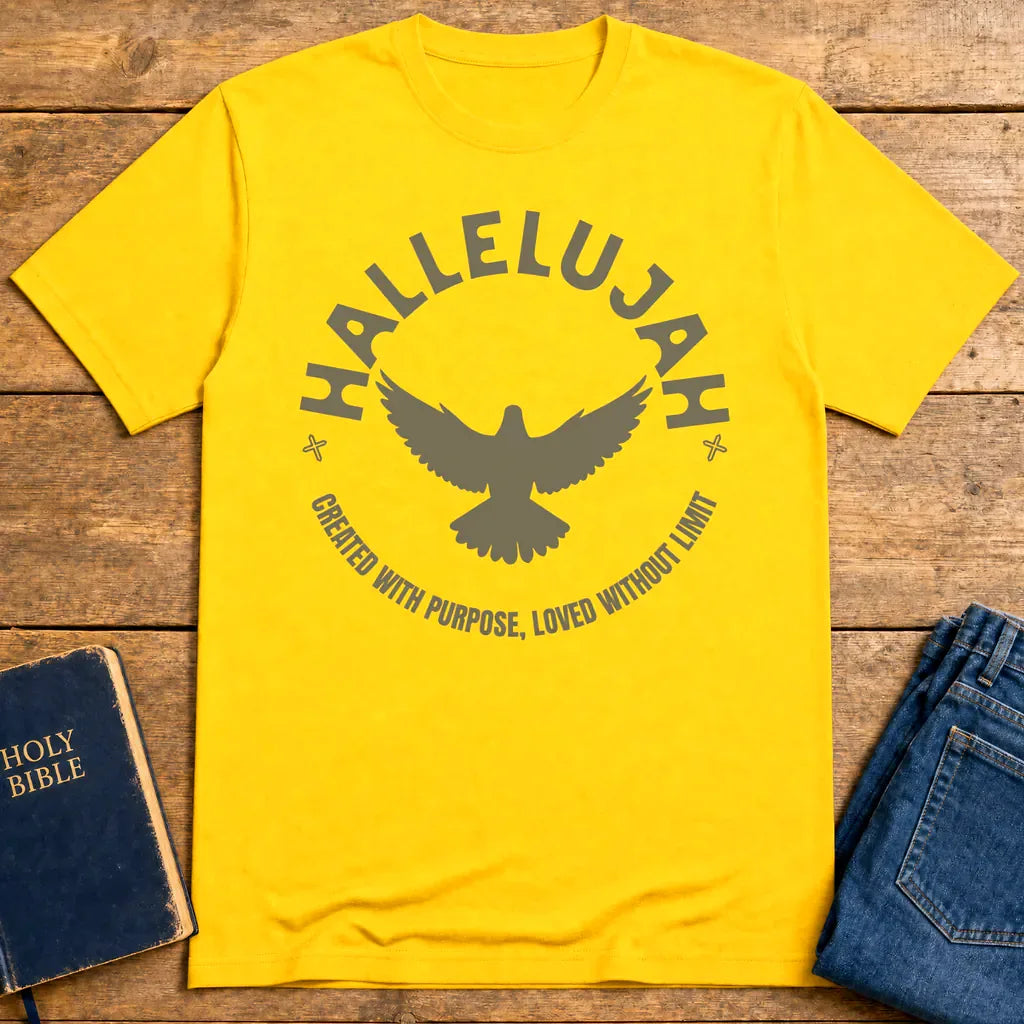 Hallelujah Purpose T-Shirt - Daisy