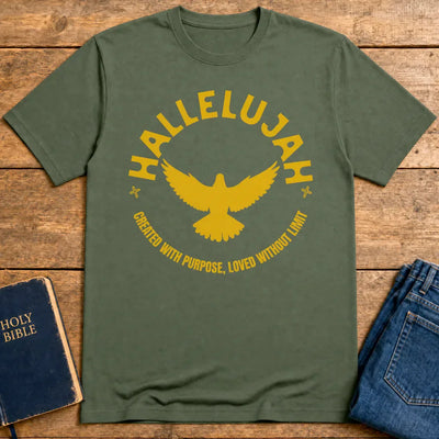 Hallelujah Purpose T-Shirt - Military Green