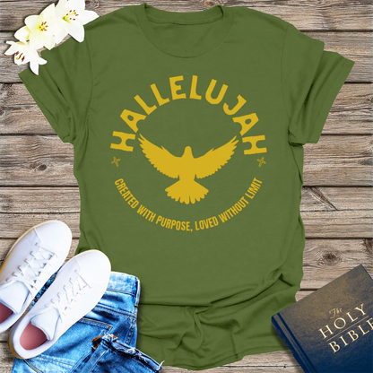 Hallelujah Purpose T-Shirt - Military Green