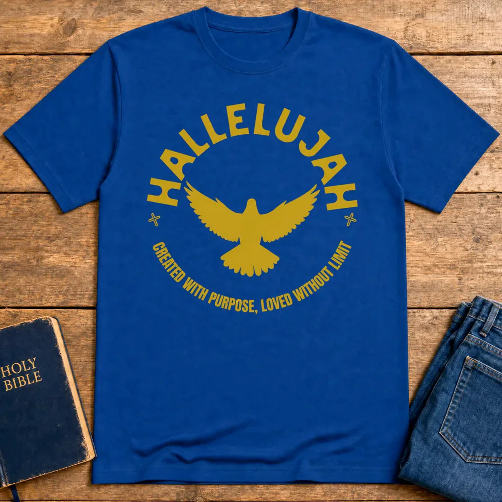 Hallelujah Purpose T-Shirt - Royal