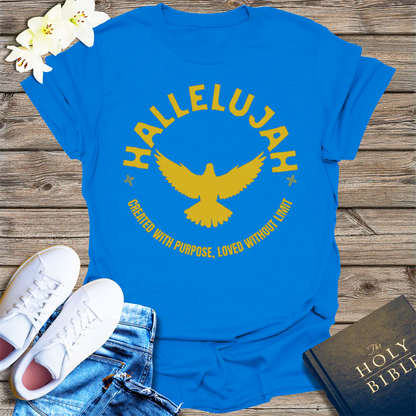 Hallelujah Purpose T-Shirt - Royal