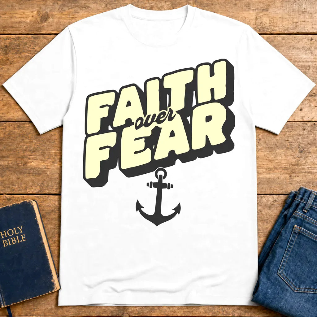 Faith Over Fear T-Shirt - White