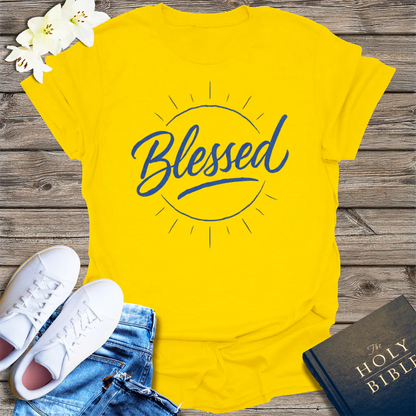 Radiant Blessed T-Shirt - Daisy