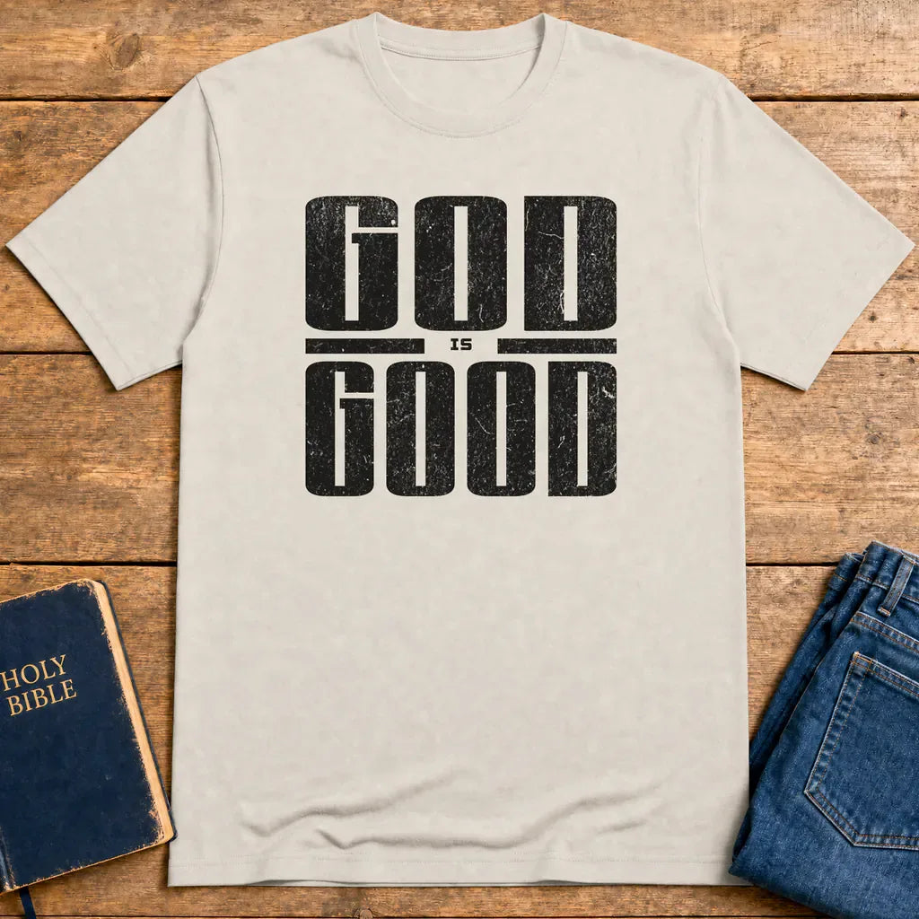 God Is Good T-Shirt - Ice Grey