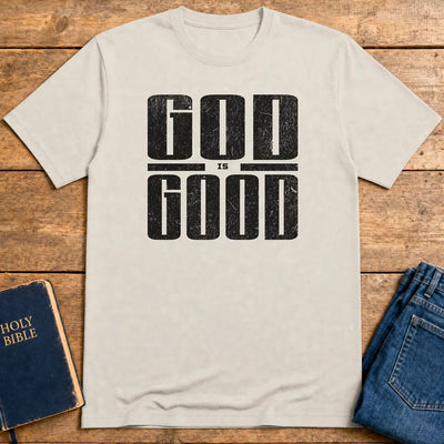 God Is Good T-Shirt - Ice Grey