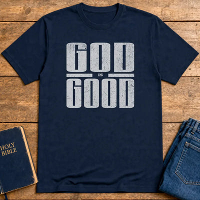 God Is Good T-Shirt - Navy
