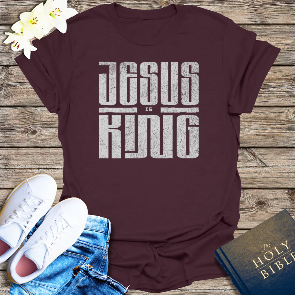 Powered by Prayer T-Shirt - Dark Chocolate