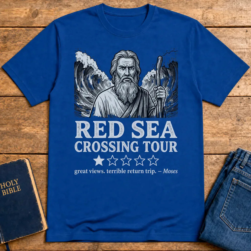 Red Sea Crossing Tour T-Shirt - Royal