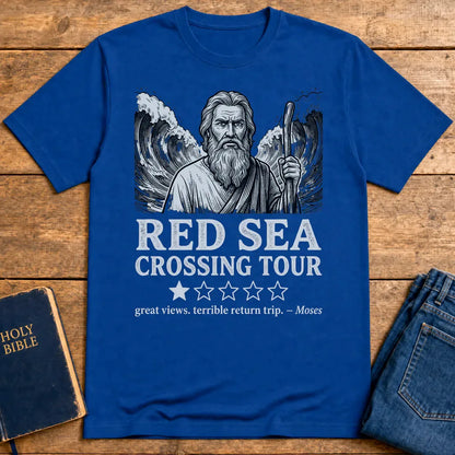 Red Sea Crossing Tour T-Shirt - Royal