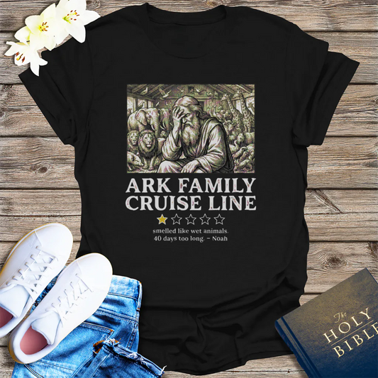 Ark Family Cruise Line T-Shirt - Black