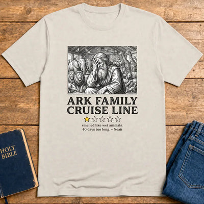 Ark Family Cruise Line T-Shirt - Ice Grey