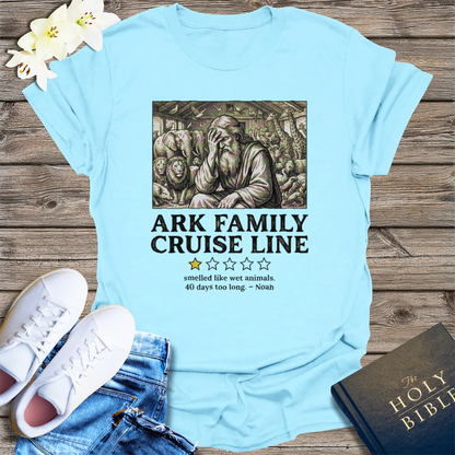 Ark Family Cruise Line T-Shirt - Light Blue