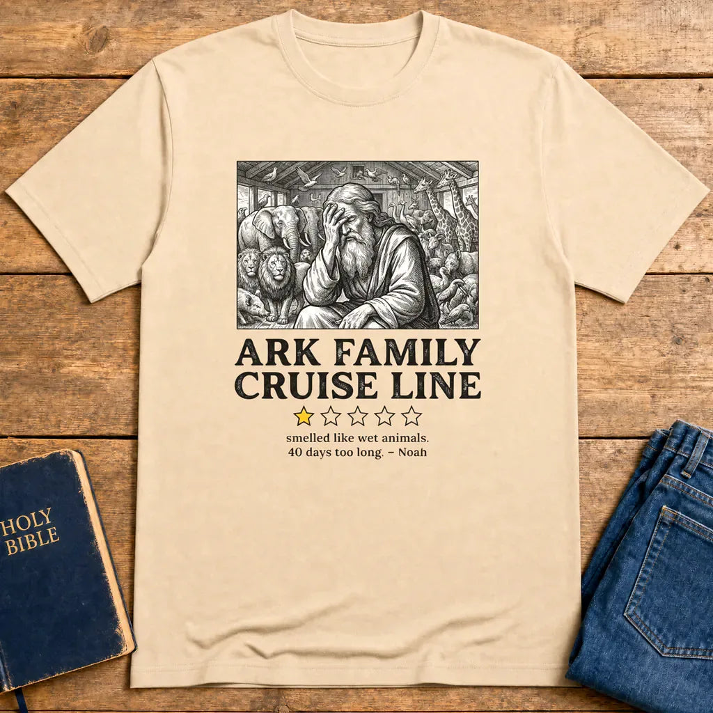 Ark Family Cruise Line T-Shirt - Natural
