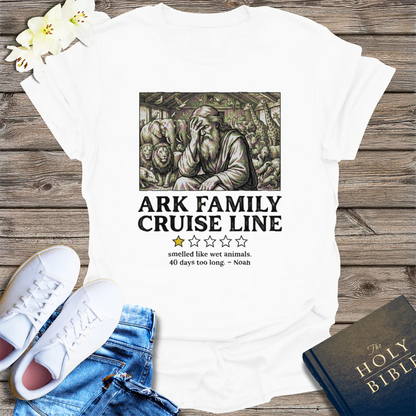 Ark Family Cruise Line T-Shirt - White