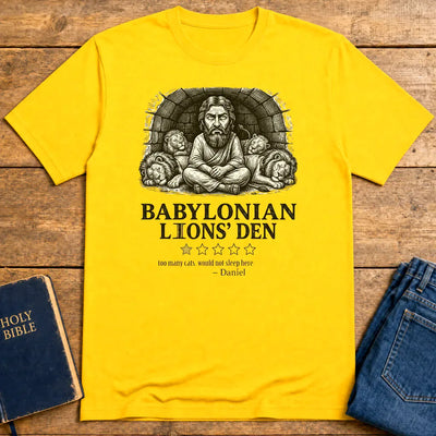 Babylonian Lions' Den T-Shirt - Daisy