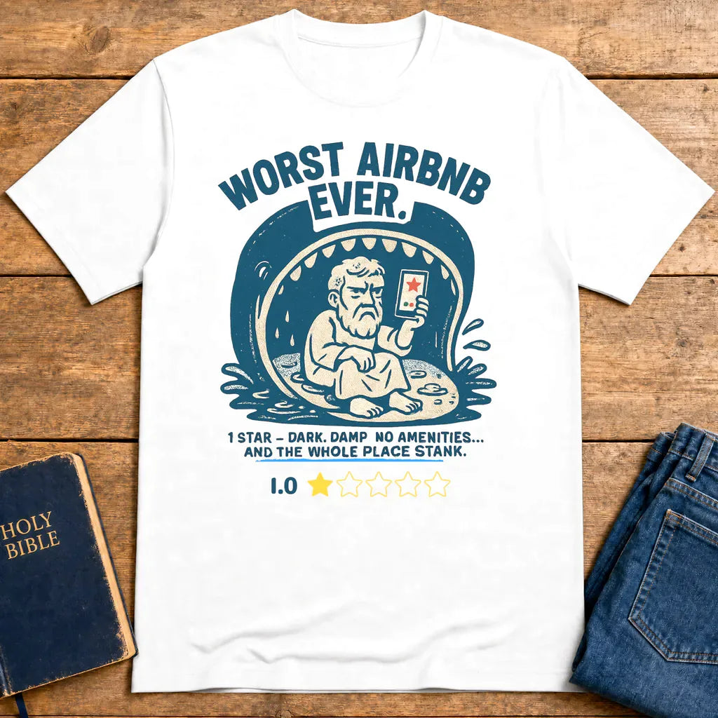 Worst Airbnb Ever T-Shirt - White