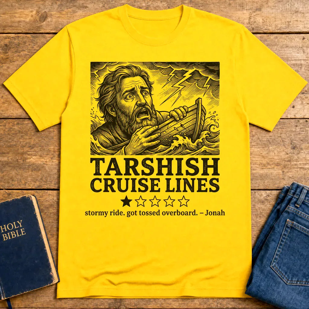 Tarshish Cruise Lines T-Shirt - Daisy