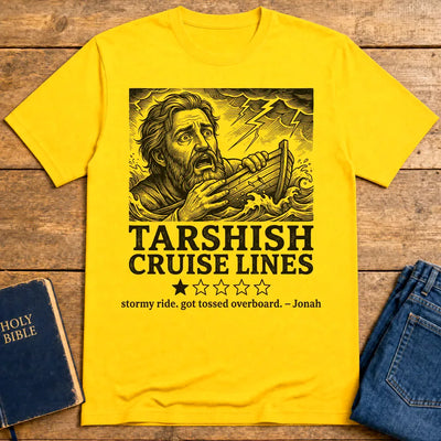 Tarshish Cruise Lines T-Shirt - Daisy