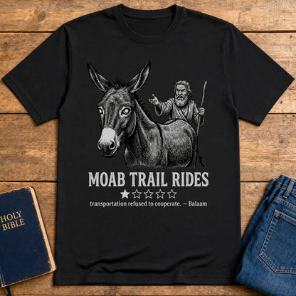 Moab Trail Rides T-Shirt - Black