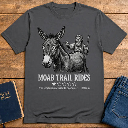 Moab Trail Rides T-Shirt - Charcoal