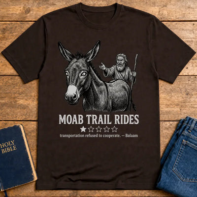 Moab Trail Rides T-Shirt - Dark Chocolate