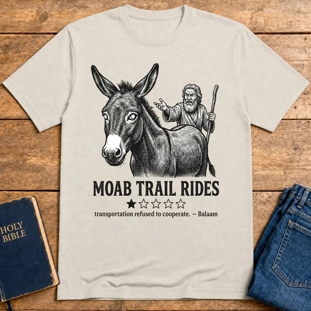 Moab Trail Rides T-Shirt - Ice Grey