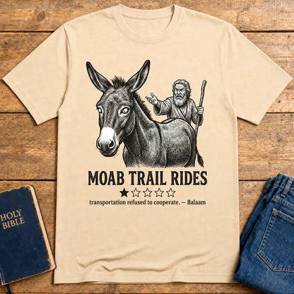 Moab Trail Rides T-Shirt - Natural