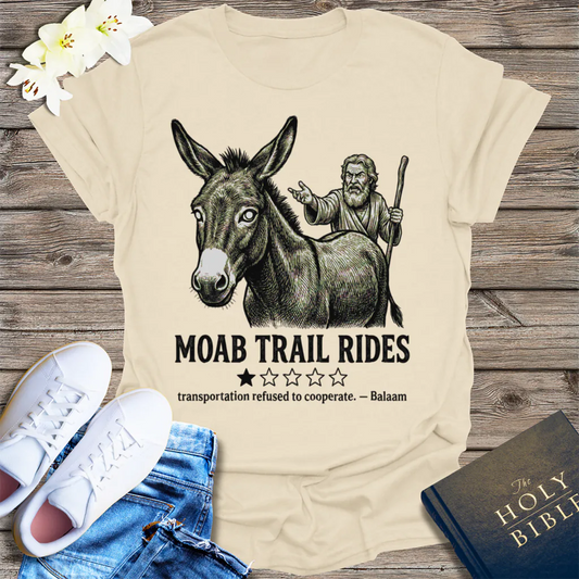 Moab Trail Rides T-Shirt - Natural