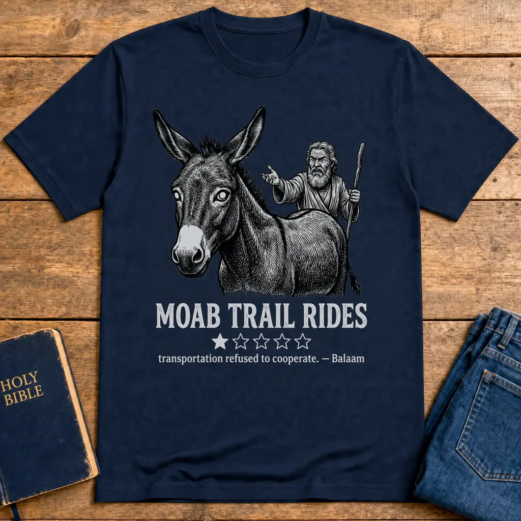 Moab Trail Rides T-Shirt - Navy