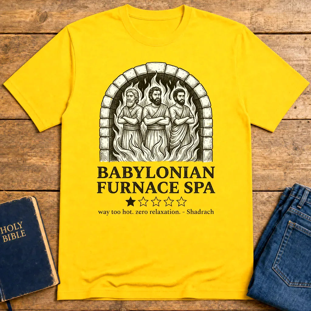 Babylonian Furnace Spa T-Shirt - Daisy