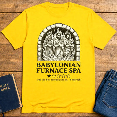 Babylonian Furnace Spa T-Shirt - Daisy