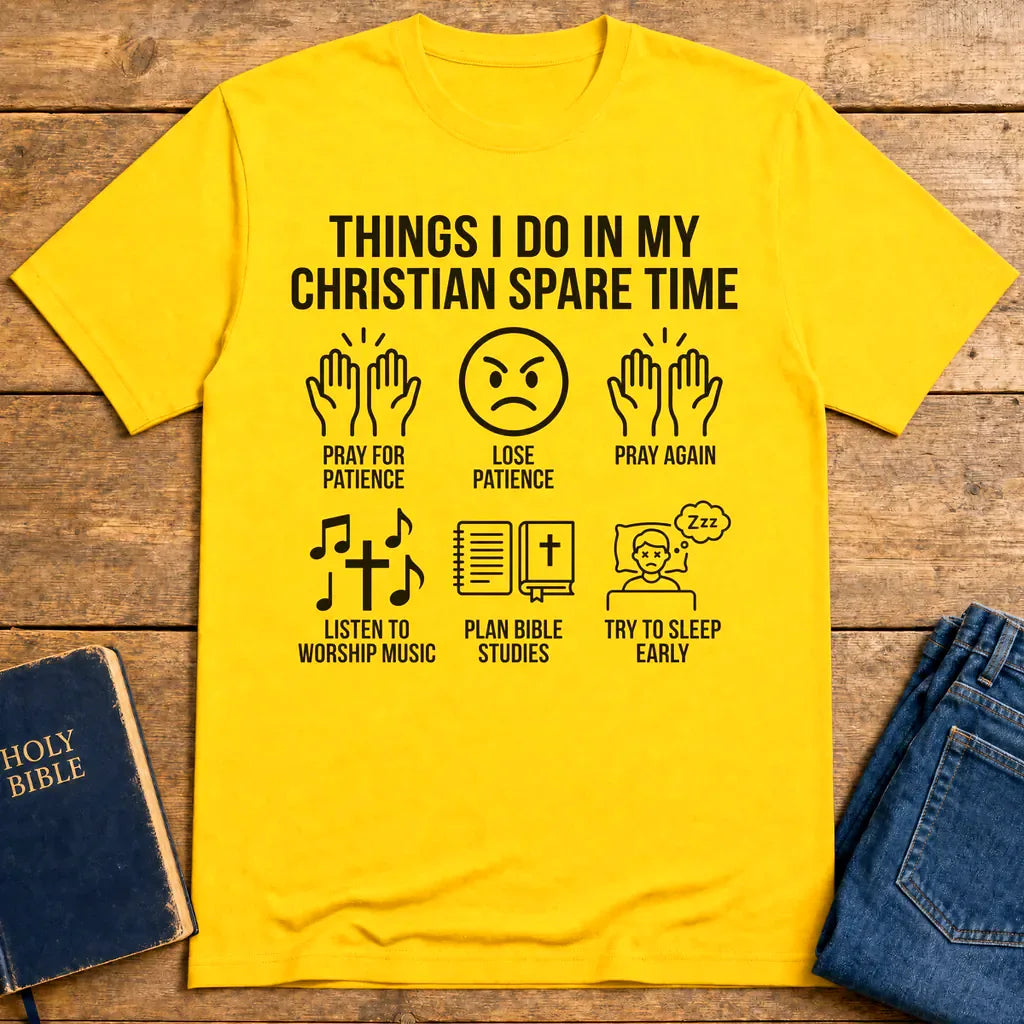 Christian Spare Time T-Shirt - Daisy