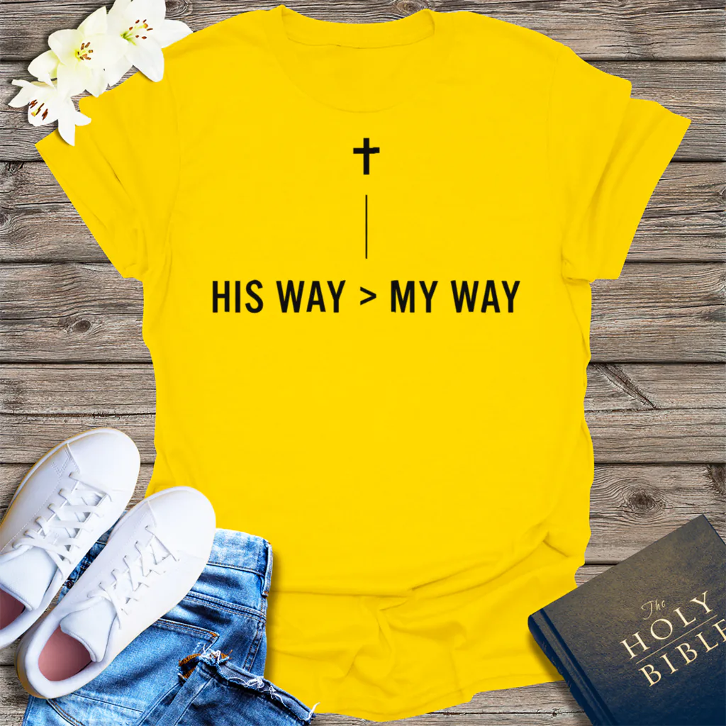His Way > My Way T-Shirt - Daisy