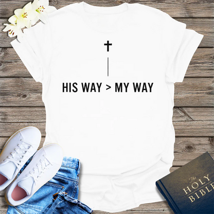 His Way > My Way T-Shirt - White