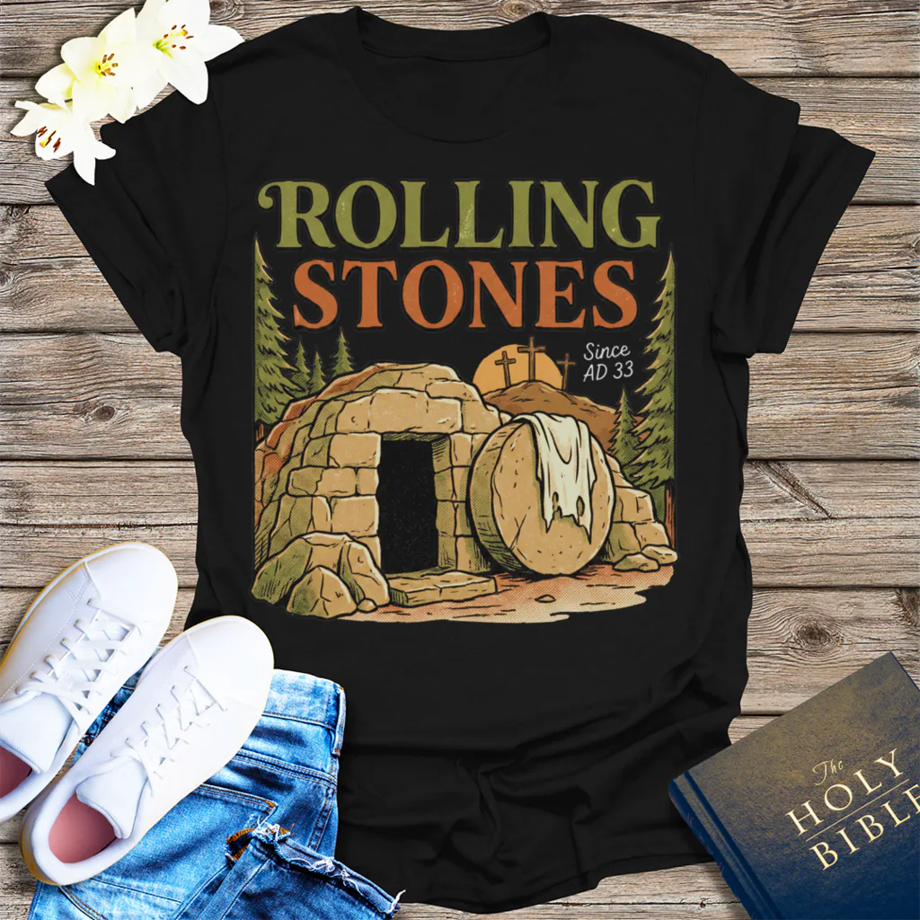 Rolling Stones Since AD 33 T-Shirt - Black