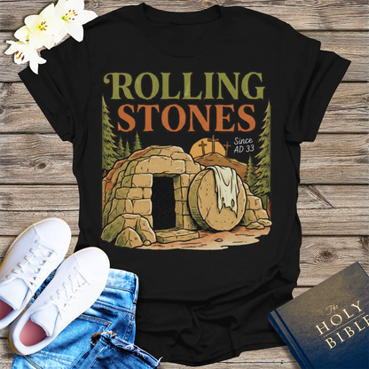 Rolling Stones Since AD 33 T-Shirt - Black