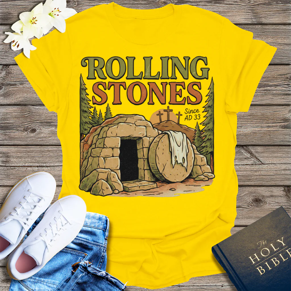 Rolling Stones Since AD 33 T-Shirt - Daisy