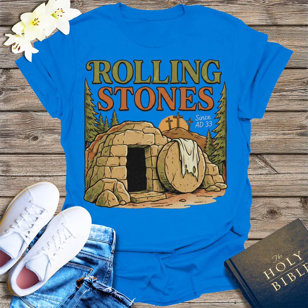 Rolling Stones Since AD 33 T-Shirt - Royal