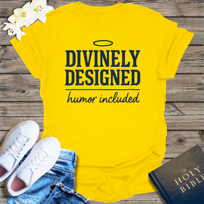 Divinely Designed T-Shirt - Daisy